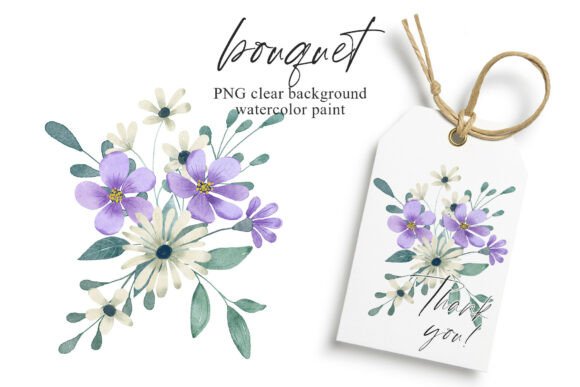 Brighten Your Projects with Hand-Painted Watercolor Floral Clipart