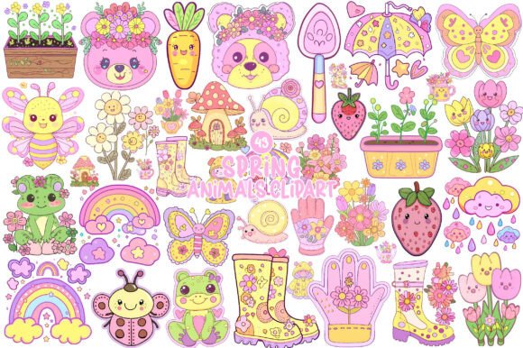 Bring Spring to Life: Creative Uses for Adorable Animal Clipart