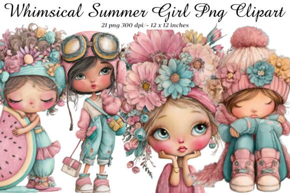 Bring Sunny Whimsy to Your Designs with This Clipart Bundle