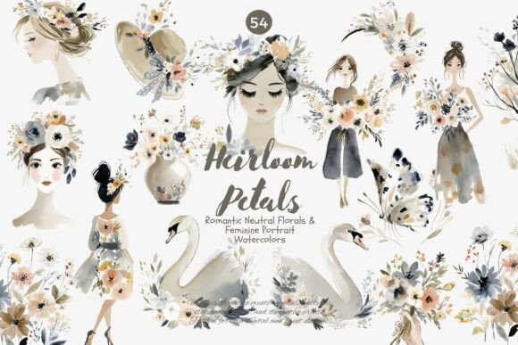 Heirloom Florals: A Timeless Design Asset for Bridal & Branding