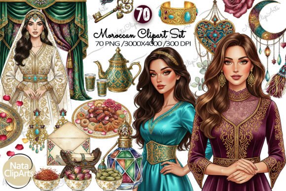 Moroccan Night Glam: 70 Elements for Luxurious Design