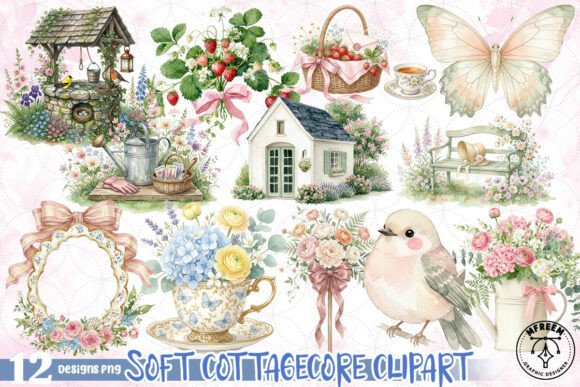 Soft Cottagecore Clipart PNG: Your Guide to Whimsical Design