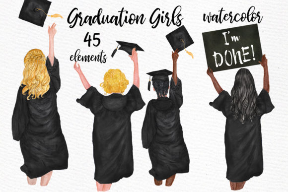 Watercolor Girls: Adding Soft, Artistic Touches to Your Designs